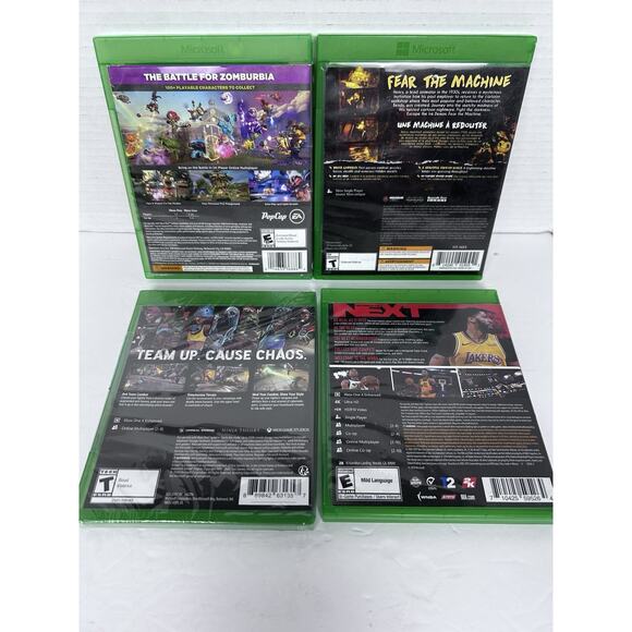 Xbox One Game Lot Bendy Ink Machine, PvZ GW2, NBA2K20, Bleeding Edge Pre-Owned - Picture 4 of 9